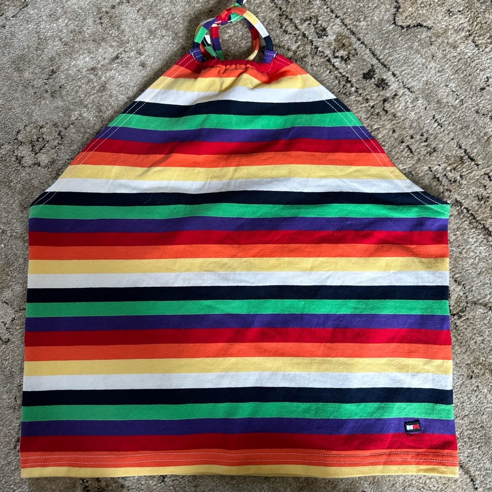 Tommy Hilfiger Vintage Colorful Halter - NEW W/ TAG